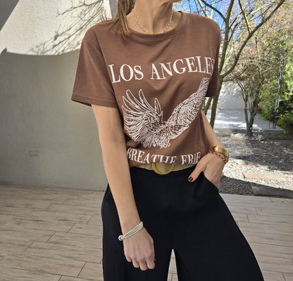 Polera "LOS ANGELES"