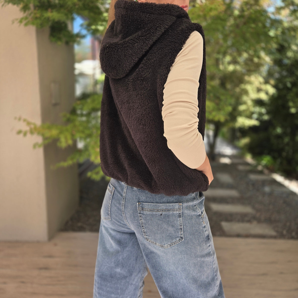 Chaqueta s/mangas "ARELIS"