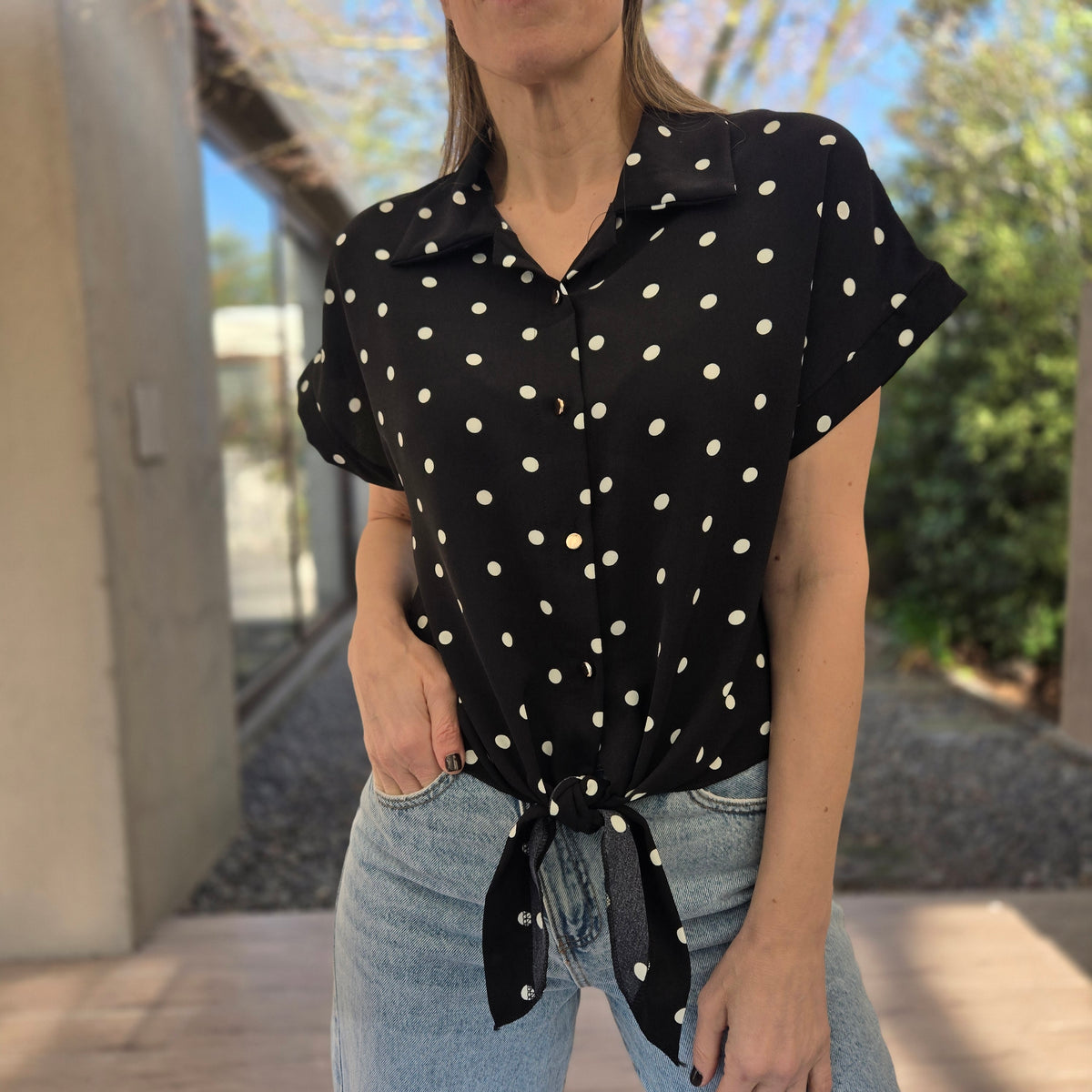 Blusa Italiana  "LUNARES"
